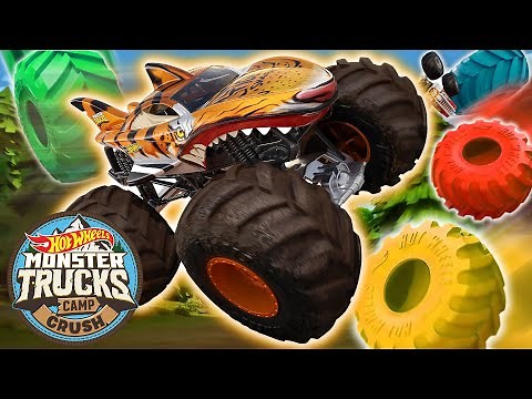 ¡Los Monster Trucks de Hot Wheels se enfrentan a los desafíos más épicos y extremos! 🏁💥