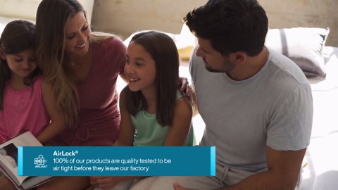 Intex TruAire Luxury Air Mattress with Fiber Tech and Electric Pump