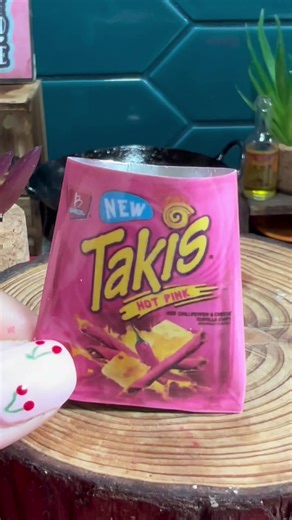 DIY Mini Pink Takis for Barbie!