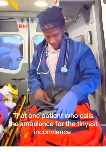 The stories I hear but gotta love em 🚑⚕️🏥🩻🩺 #healthcare #Emt #ambulance #🚑 #prehospital