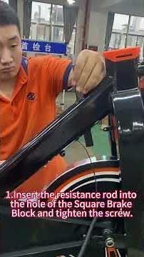 YOSUDA Pro Magnetic Exercise Bike- How to replace the resistance rod with a new structure