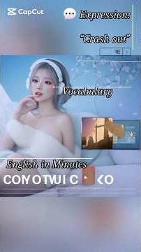 Expression: “Crash out” /English in Minutes/ Vocabulary / #viral #shorts #freelearning #english