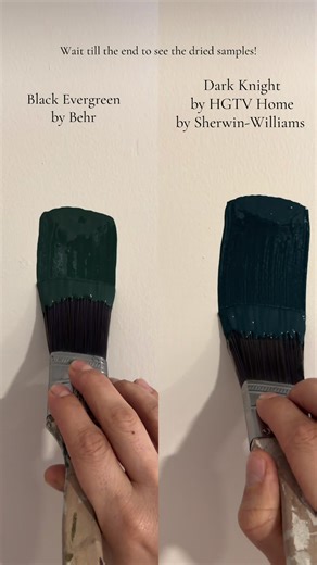 I requested comparison with two wonderful colors! @BEHR® Paint @HGTV Home® by Sherwin-Williams #fyp #design #colors #inspiration #diy