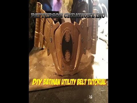 DIY BATMAN UTILITY BELT TUTORIAL