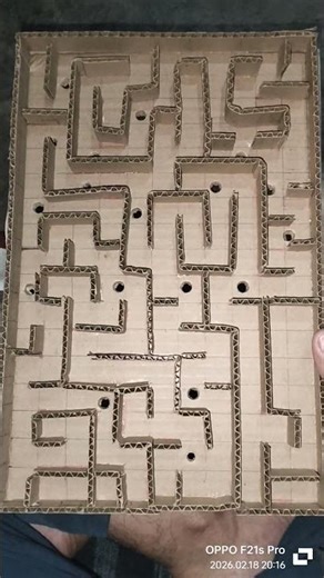 maze #cardboard #craft #sorts #maze