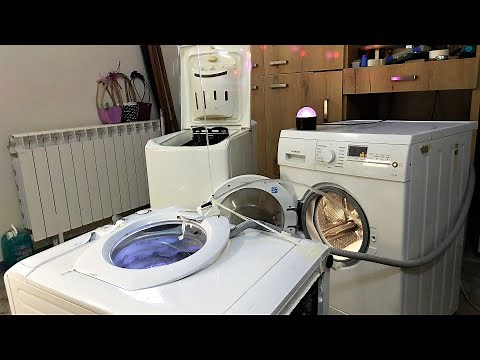 Experiment - Fountain with Three - Washing Machines