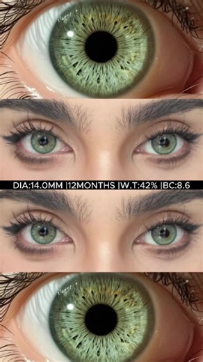 Transform Your Look with Green Contact Lenses