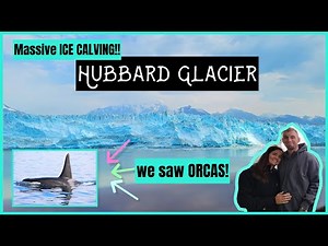 Massive Ice Calving at Hubbard Glacier, Alaska & Canada PLUS We saw KILLER WHALES!! LARGEST GLACIER