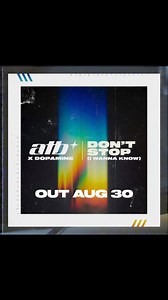 After announcing that I’ll be releasing my final album next year, I’ve been repeatedly asked whether I’ll be quitting music and stepping away from the stage. But don't worry, the motto is still “don’t stop.” 🔥 OUT ON AUG 30 🔥pre-save now 👇link in comments bio #dontstop #ATBFamily #newmusic #comingsoon | ATB