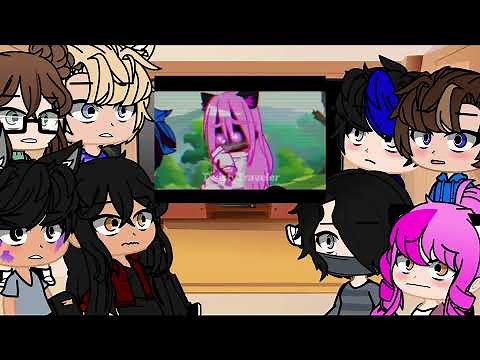 Mystreet when angels fall + Kim, Pierce and Ein react to Ein angst | Aphmau🪻🔮💜|