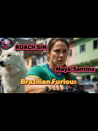 Maya Santina: Brazilian Furious Roach Alien Hunter