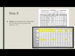 Completing a Time Sheet