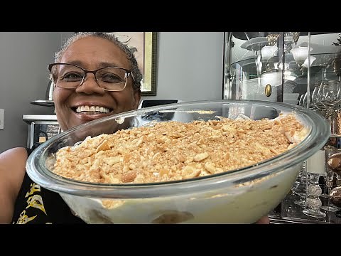 Banana Pudding with Cool Whip And French Vanilla Pudding