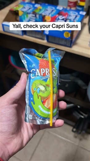 Inflated Capri Sun Warning: Check Your Capri Suns