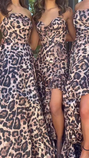 Is it ever to much animal print? ❤️ #promtrends #animalprint #cheetahprint #formaldress #prominspo