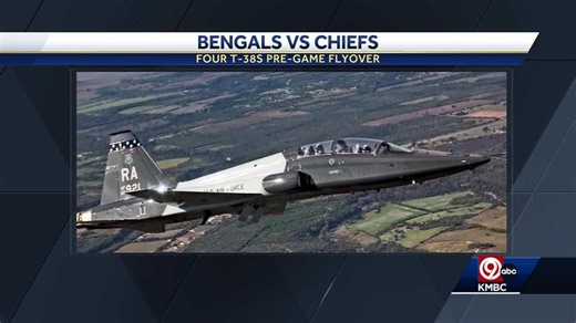 T-38s to fly over Arrowhead Stadium before AFC Championship Game