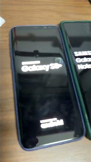 三星S8+VS Note 20￼ Ultra 5G開機￼畫面