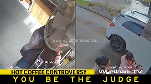 🚨🎥 Hot Coffee Controversy! 🎥🚨 There's a now well-known video circulating on social media claiming that a hot coffee was thrown at a barista recently. Well, we're not saying it wasn't, but we're also not saying it was. 🤔 A close-up and a slow-motion replay might be telling a different story. Could it be a misunderstanding or something else entirely? We want to hear from you! Watch the video carefully and decide for yourself. What do you think really happened? Drop your verdict in the comment