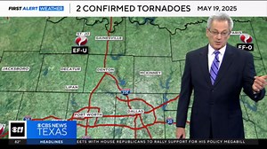 At least 9 tornadoes confirmed in North Texas over two days of severe storms, NWS says