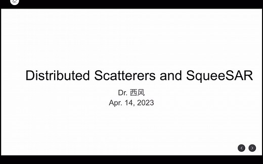 分布式散射体干涉测量、SqueeSAR简介