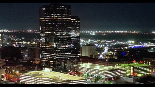 Full Moon setting over Fort Worth. | Brian Luenser