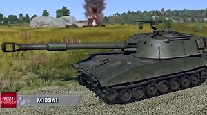 2.7K views · 134 reactions | The M109 is an American Cold War era self-propelled howitzer. With a powerful 155mm gun and good mobility, the M109 will be great addition to War Thunder for the “Kings of Battle” major update! https://wt.link/M109 | War Thunder | Facebook