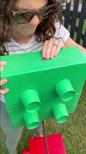 How to make giant lego block stack boxes