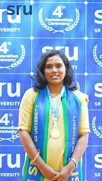 BCA Gold Medalist | Pavani Shares Her Success Story | SR University 4th Convocation 2026