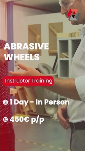 Abrasive Wheels Instructor Course | City & Guilds Assured