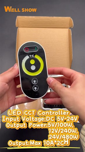 LED CCT Controller #controller #LED #cabinetlight #ledlighting #homedecor #ledstrip