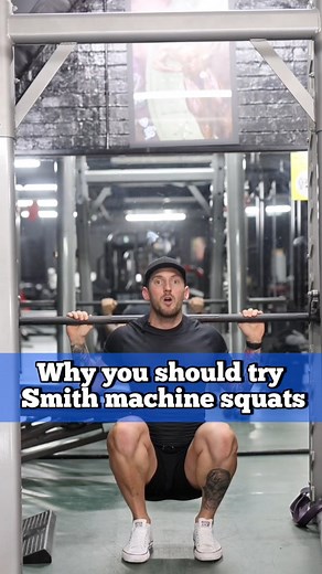 3.9K views · 110 reactions | Smith machine squats ✅ a great alternative to barbell squats, the stability that it provides will allow you to perform a squat with better form and give the ability to overload the desired muscle more effectively with less risk of injury  give it a try 﫡 #legday #squatsfordays #SmithMachine #legdaymotivation #exercisetips #workouttips #legdayeveryday | Shane Crommer | Facebook