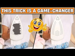 How to Clean A Non-Stick Iron Soleplate FAST (Make It New Again)