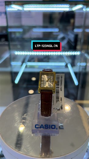 Top những mẫu đồng hồ nữ best seller của Casio Anh Khuê Vincom Vinh phải kể đến LTP-1234GL-7A 🥰 #casioanhkhue #donghochinhhang #vincomplazavinh #donghonu