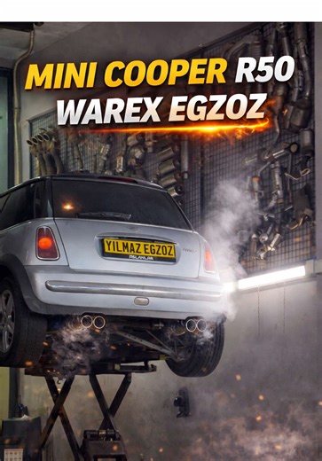 2002 mini cooper r50 1.6 warex kumandalı egzoz 🔥 #yilmazegzoz #gazverelim #egzoz #minicooperr50 #warex