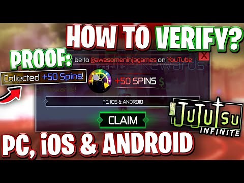 ⚡*PC, iOS & ANDROID* How To VERIFY CHANNEL ID IN JUJUTSU INFINITE ON PC, IOS & ANDROID! ROBLOX
