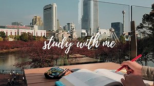 1hour STUDY WITH ME No break Background noise + Library white noise No music_哔哩哔哩_bilibili