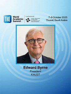  THE World Academic Summit | 7–9 October In partnership with KAUST,...