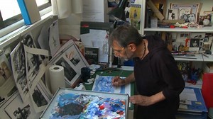 "Un chemin avec Edmond Baudoin" de Jacques Samson et Christophe Camoirano