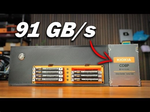 I built a FAST storage server | KIOXIA America, Inc.