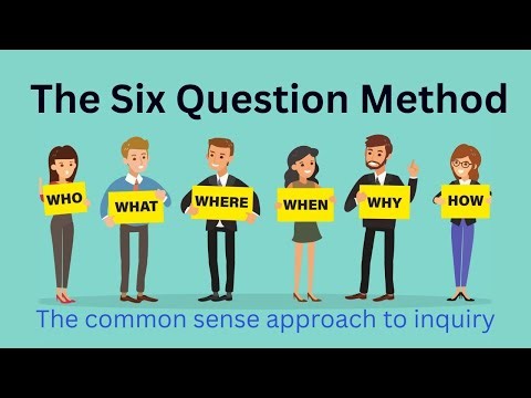 The Six Question Method | Unlocking the Power of Inquiry