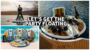 GoBoat, the Inflatable Personal Watercraft, Brings the Party to Water Wherever You May Be
