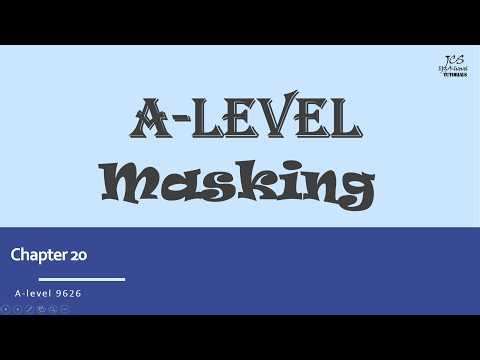 Masking in Adobe Animate Explained | A-Level 9626 IT Tutorial