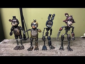Custom Ignited Fnaf Figures Review