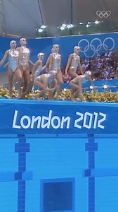 Elegance in the water! Team Spain’s unforgettable artistic swimming performance at #London2012.😍 #Olympics | Olympics