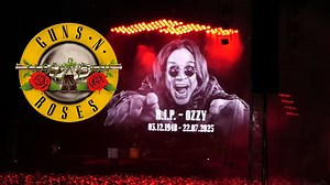 Ozzy永生，枪花最新现场翻唱Sabbath Bloody Sabbath