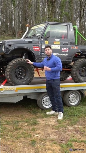 4x4 grâce à ma remorque EDUARD