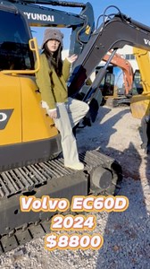 Volvo EC60 - Power & Comfort! 🔥 Checking the robust undercarriage, powerful engine & premium cab. Your efficiency partner for US sites. 📩DM "VOLVO60" for quote! #Volvo#VolvoEC60 #MiniExcavator #HeavyEquipment #usedexcavator #construction | Xingjihui Machinery-Camille