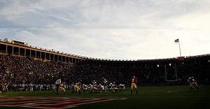 Harvard's band was feeling pretty NSFW with this formation