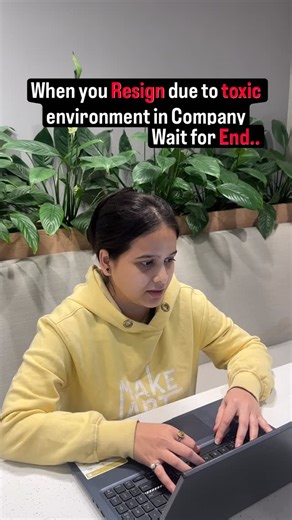 Rahul Sharma on Instagram: "A toxic environment doesn’t change with time. It changes only when leadership changes. If it’s been the same for years — that’s not temporary, that’s permanent. Choose growth, not survival. .. #corporatelife #toxicworkculture #officereality #corporate_hangover #corporatememes"