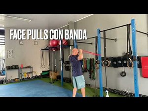 FACE PULLS CON BANDA // Ejercicios Hombros - HFA TV